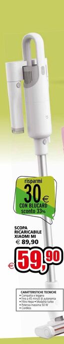 Il Gigante Scopa ricaricabile xiaomi mi offerta