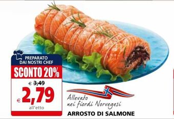 Il Gigante Arrosto di salmone offerta