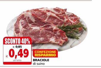 Braciole di suino