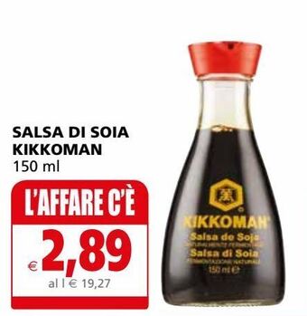 Salsa di soia kikkoman 150 ml