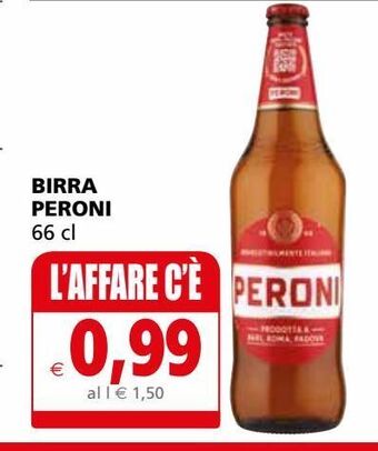 Il Gigante Birra peroni 66 cl offerta