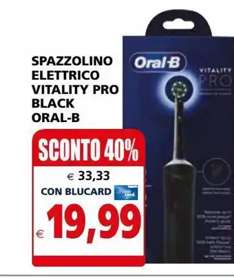 Il Gigante Spazzolino elettrico vitality pro black oral b offerta