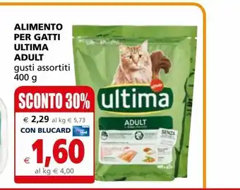 Alimento per gatti ultima adult gusti assortiti 400 g