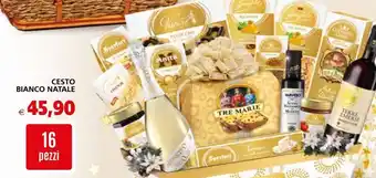 Il Gigante Cesto bianco natale offerta