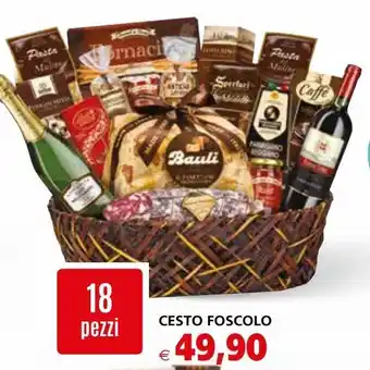 Il Gigante Cesto foscolo offerta