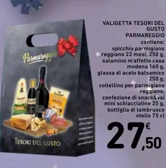 Spazio Conad Valigetta tesori del gusto parmareggio offerta