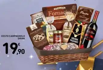 Cesto campagnolo drink