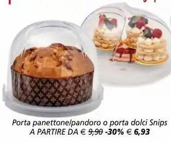 Il Gigante Porta panettone/pandoro o porta dolci snips offerta