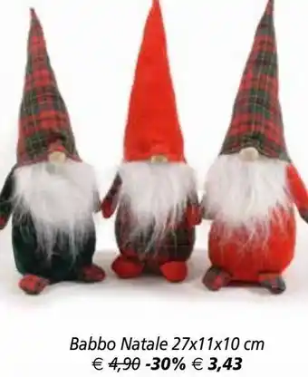 Il Gigante Babbo natale offerta