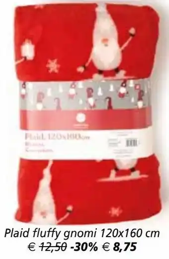 Il Gigante Plaid fluffy gnomi offerta