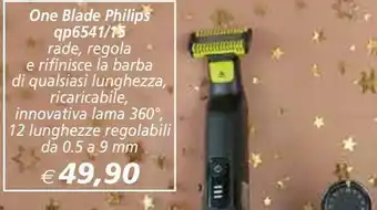 Il Gigante One blade philips qp6541/15 offerta