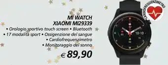 Il Gigante Mi watch xiaomi mi29339 offerta