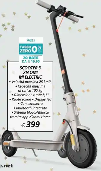 Scooter 3 xiaomi mi electric