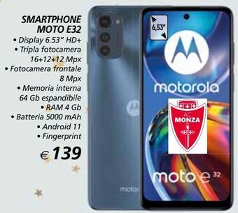 Smartphone moto e32