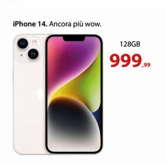 Euronics Iphone 14 offerta