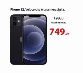 Euronics Iphone 12 offerta