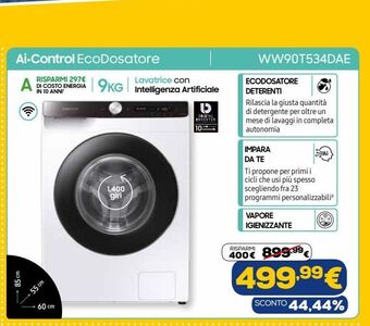 Ai control ecodosatore - ww90t534dae