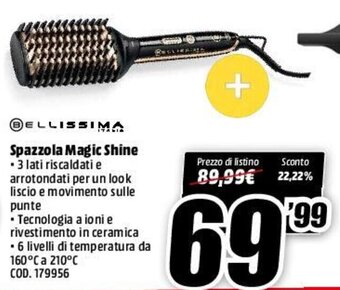 MediaWorld Bellissima Spazzola Magic Shine offerta