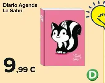 Carrefour La Sabri Diario Agenda offerta
