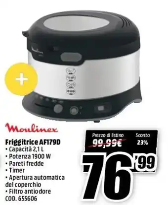 MediaWorld Moulinex Friggitrice AF179D offerta