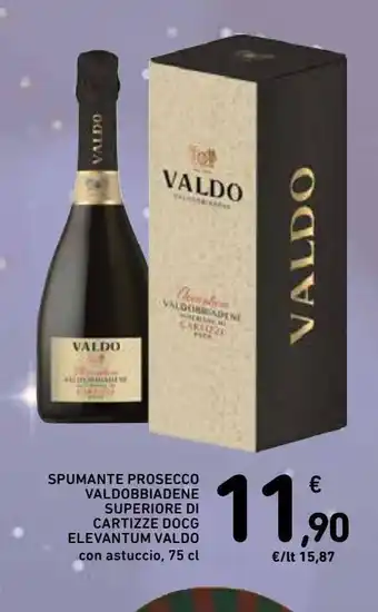 Spazio Conad Spumante prosecco valdobbiadene superiore di cartizze docg elevantum valdo offerta