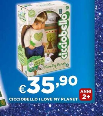 Cicciobello i love my planet