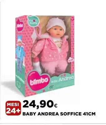 Ipercoop Baby andrea soffice 41cm offerta
