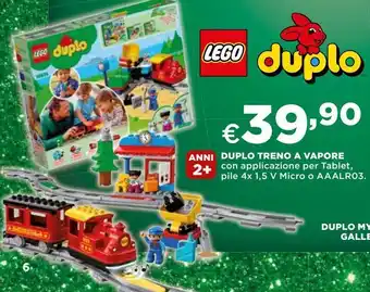 Duplo treno a vapore