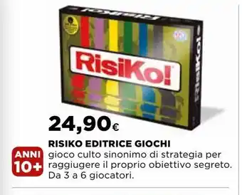 Ipercoop Risiko editrice giochi offerta