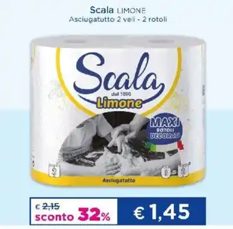 Acqua & Sapone Scala Limone Asciugatutto 2 veli - 2 rotoli offerta