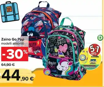 Carrefour Go Pop Zaino offerta