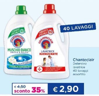Acqua & Sapone Chanteclair Detersivo lavatrice 40 lavaggi assortito offerta