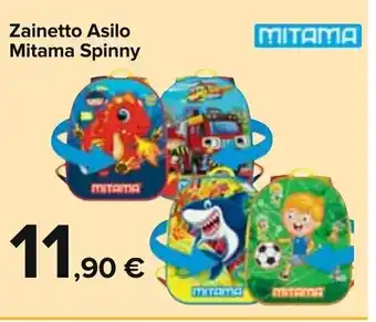 Carrefour Mitama Spinny Zainetto Asilo offerta