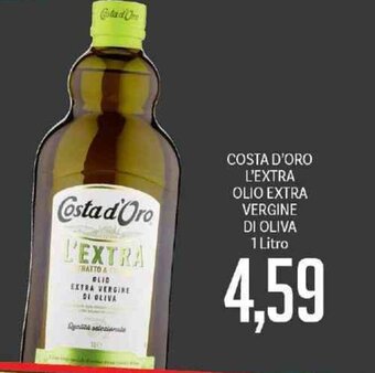 Supermercati Piccolo Costa d'Oro l' Extra Olio Extra Vergine di Oliva 1 Litro offerta