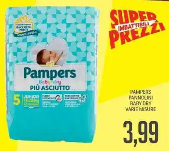 Supermercati Piccolo Pampers Pannolini Baby Dry offerta