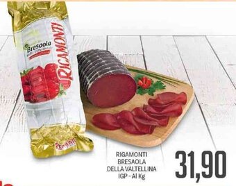 Supermercati Piccolo Rigamonti Bresaola Della Valtellina I.G.P. offerta