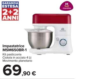 Carrefour Mandine Impastatrice MSM650BR-1 offerta