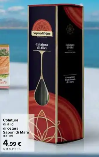 Carrefour Sapori di Mare Colatura di alici di cetara 100ml offerta