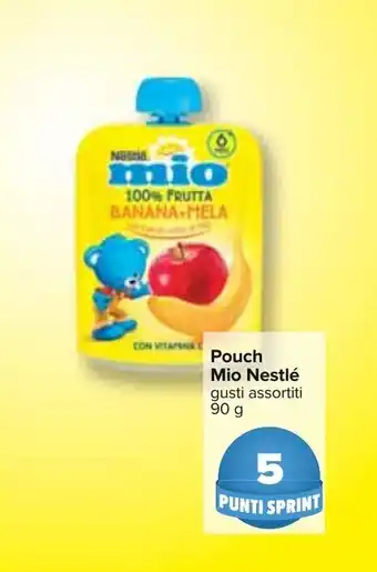 Carrefour Nestlé Mio Pouch 90g offerta