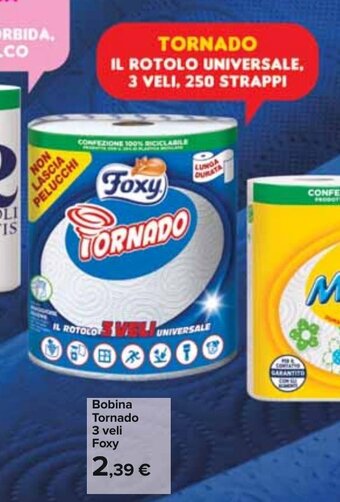 Foxy Bobina Tornado 3 veli