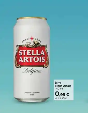 Carrefour Stella Artois Birra 440ml offerta