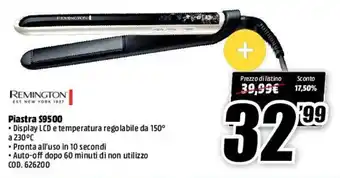 MediaWorld Remington Piastra S9500 offerta