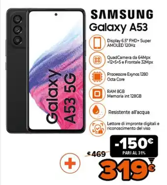 Mallardo Expert Samsung Galaxy A53 offerta