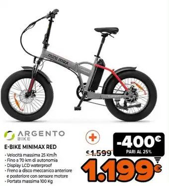 Argento E-Bike Minimax Red