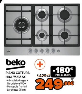 Beko Piano Cottura HIAL 75235 SX
