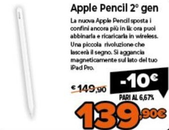 Expert Apple Pencil 2° gen offerta