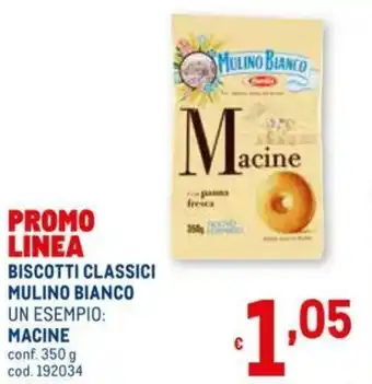 Metro Mulino Bianco Classic Biscotti Macine 350g offerta