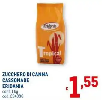 Eridania Zucchero di Canna Cassonade 1kg