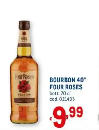 Four Roses Bourbon 40° 70cl
