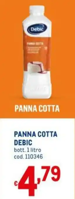 Metro Debic Panna Cotta 1 litro offerta
